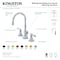 Kingston Brass KS2985TAL Tudor Widespread Bathroom Faucet W/ Brass Pop-Up, Bronze KS2985TAL - alternate 3